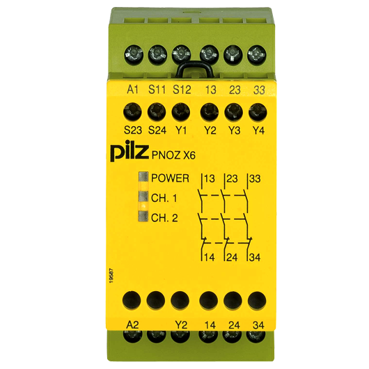 774725 New PILZ PNOZ X6 110-120VAC 3n/o